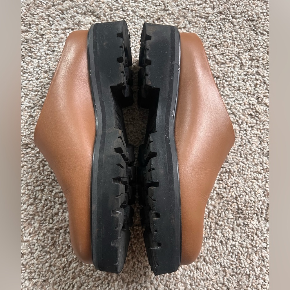 Jenni Kayne Leather Lug Mule - Canyon Size 38 - Picture 8 of 14
